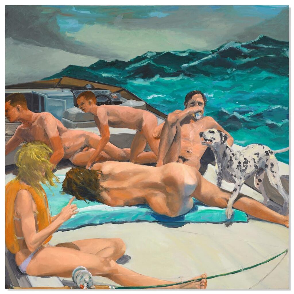 Eric Fischl, The Old Man's Boat and the Old Man's Dog