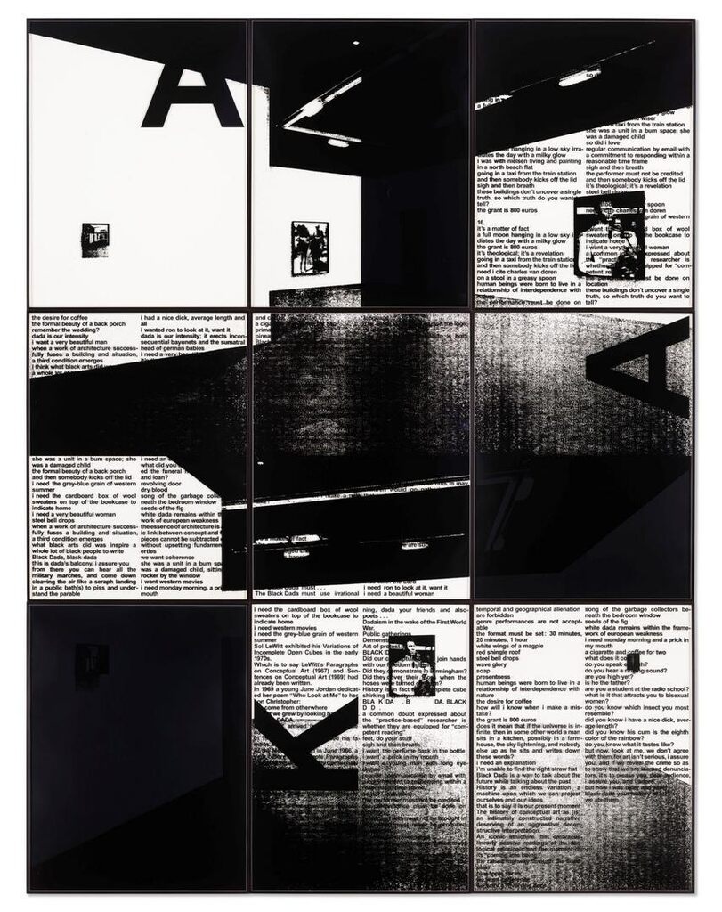 Black Dada (Installation views, The Kitchen, 2010)