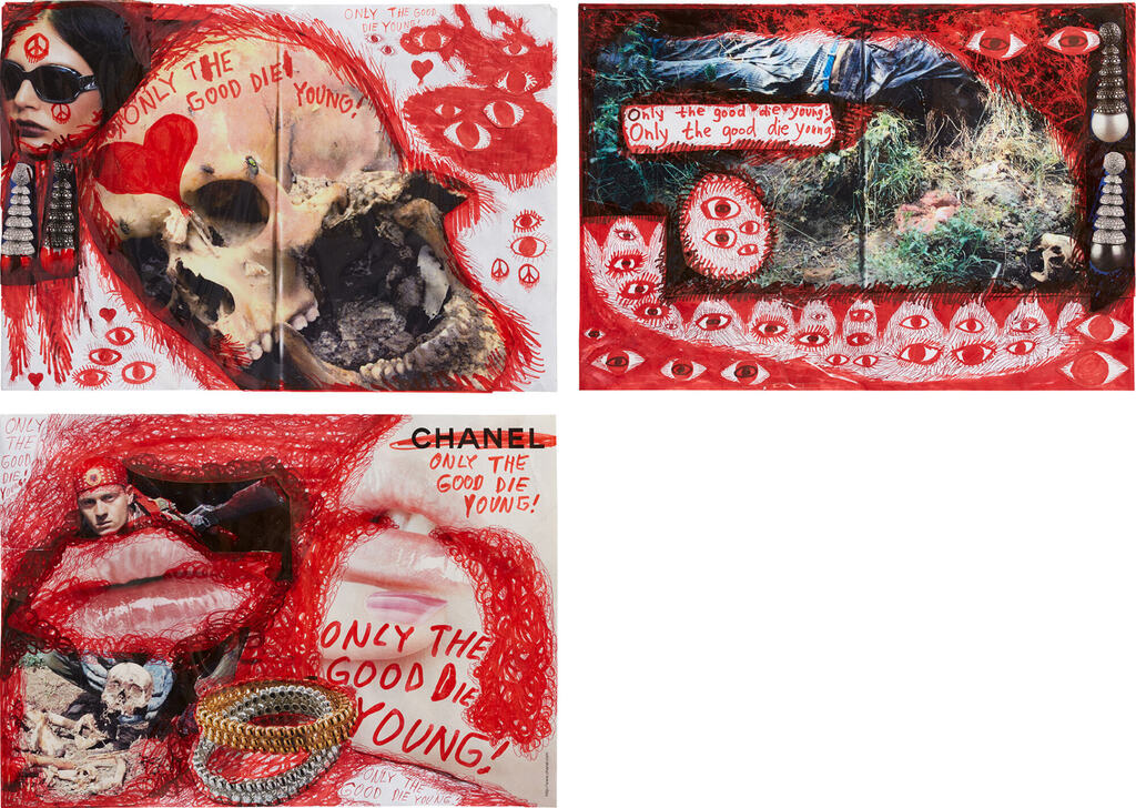 Untitled; Untitled; and Untitled (Only the Good Die Young)