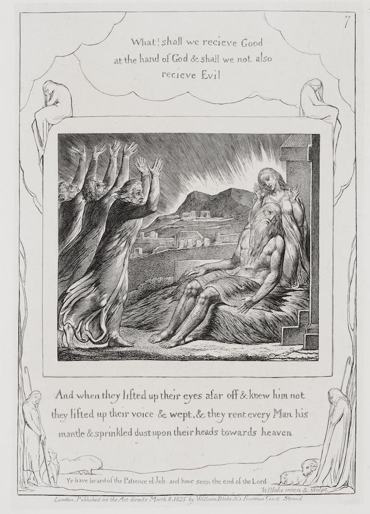 Job's Comforters, from Illustrations of the Book of Job (Bindman 632)