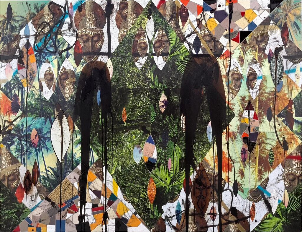 Rashid Johnson, Untitled Escape Collage