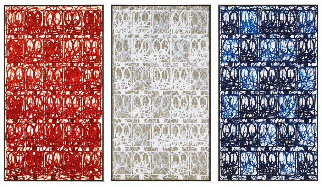 Triptych "Box of Rain"