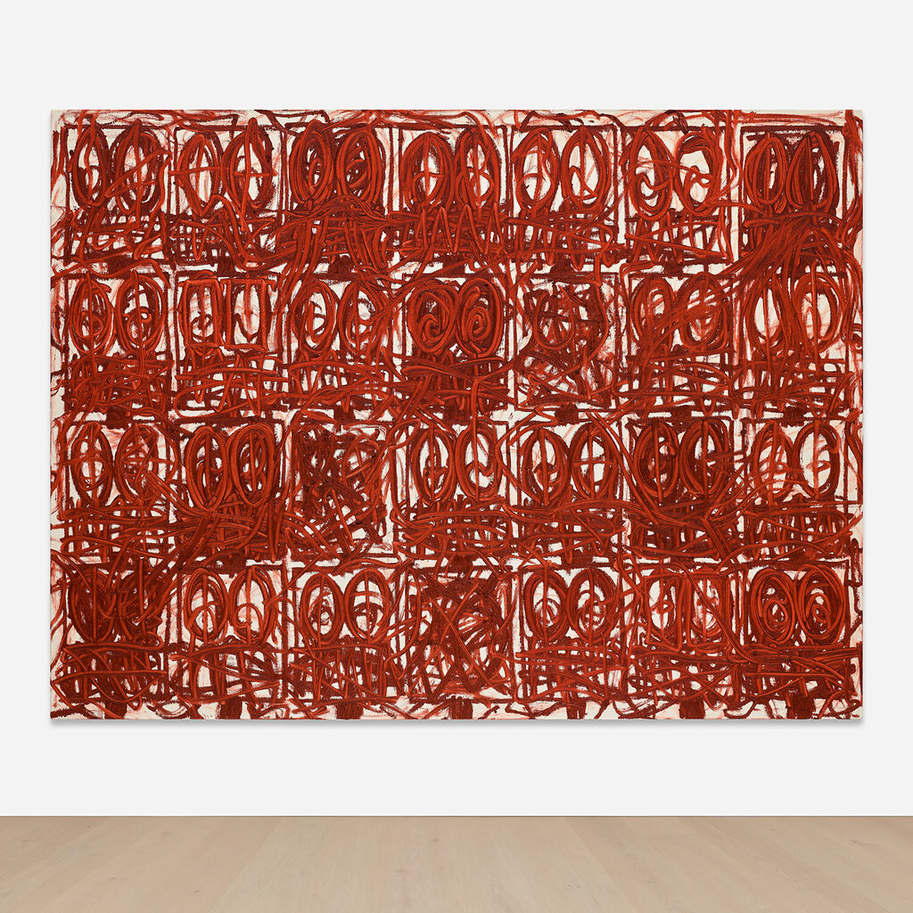 Rashid Johnson, Anxious Red Painting September 24th