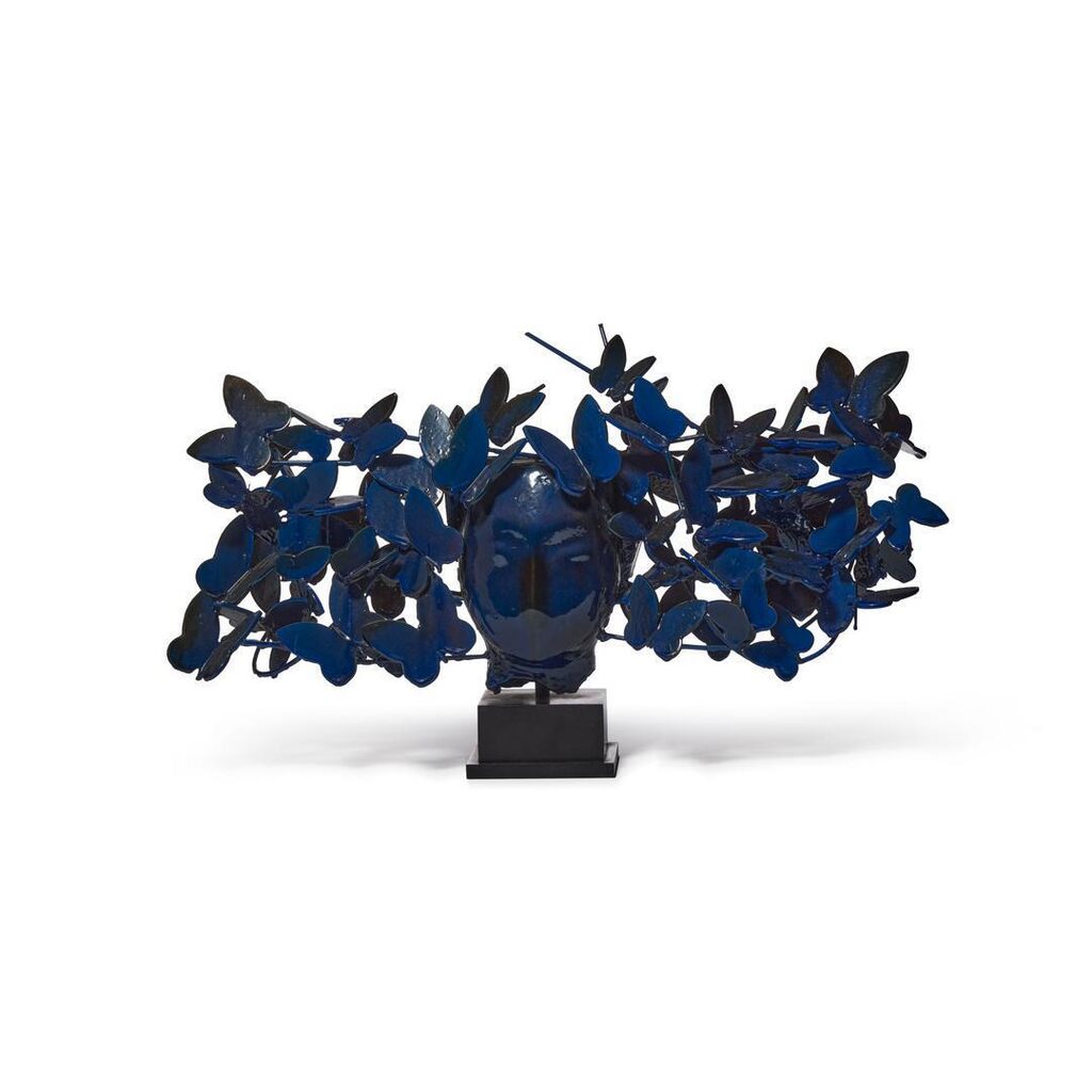 Mariposas azules