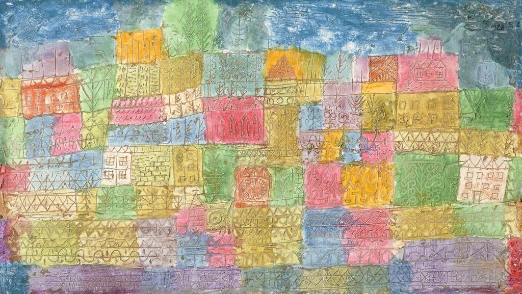 Bunte Landschaft