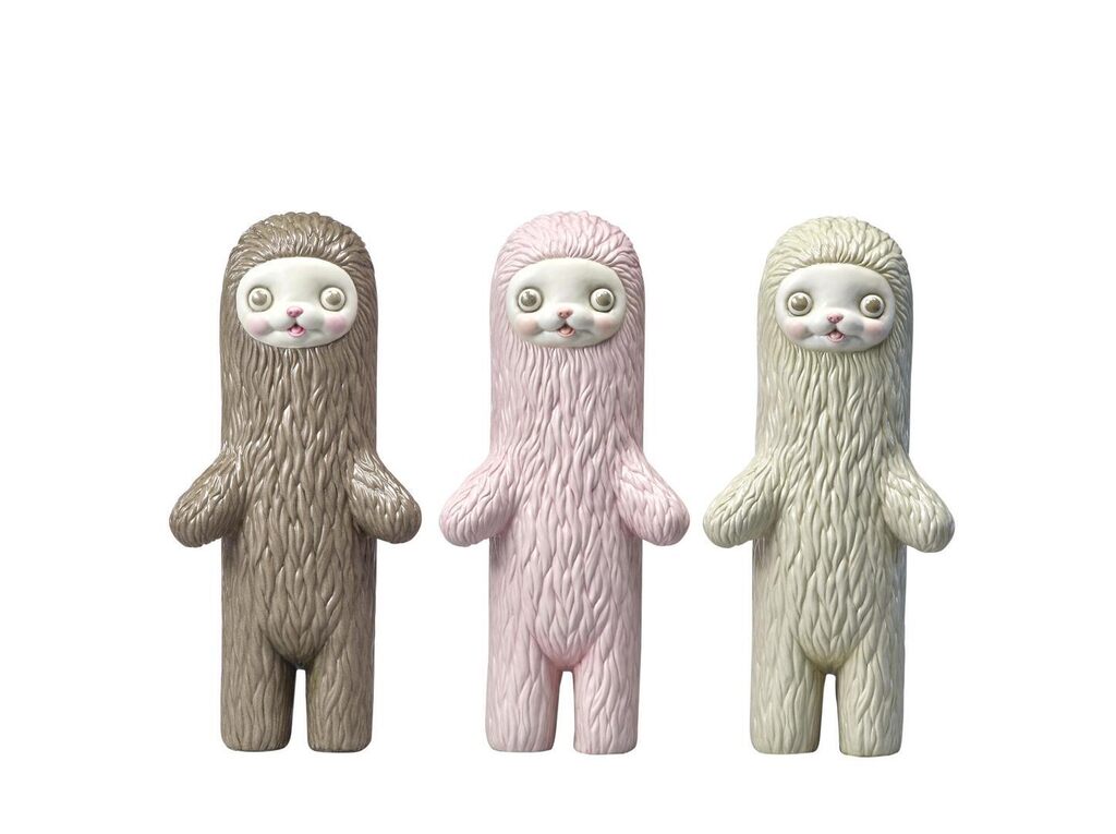 Bistre Bos, Blush Bos, Buff Bos (Three Works)