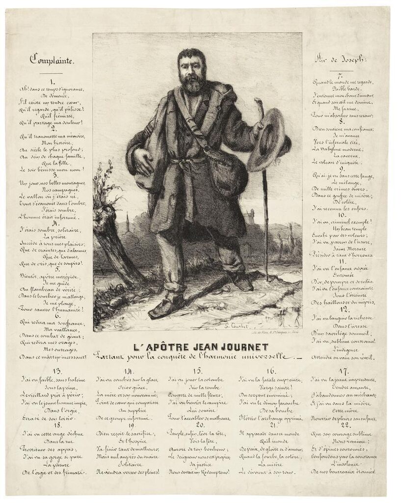 L'Apôtre Jean Journet partant pour la conquête de l'harmonie universelle