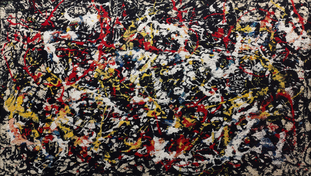 Convergence: Number 10, after Jackson Pollock from Pictures of Pigment