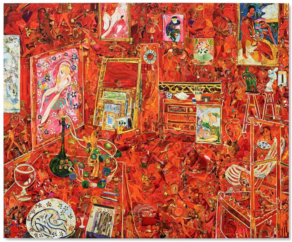 Museum of Modern Art (The Red Studio, after Henri Matisse), Repro