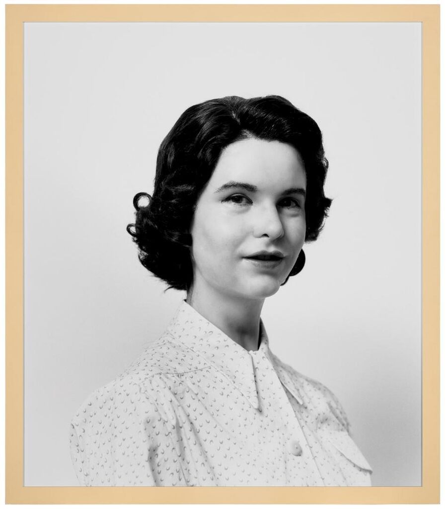 Self Portrait as my Mother Jean Gregory