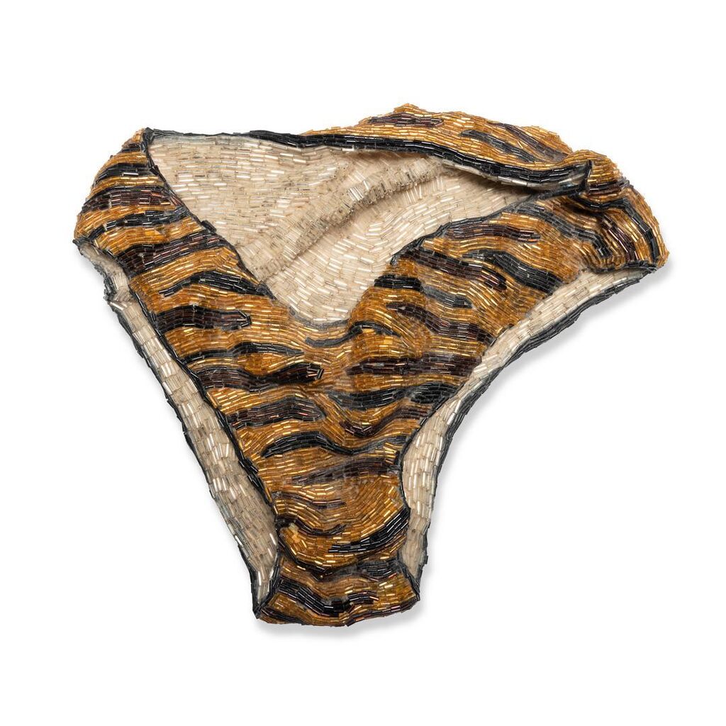 Golden tiger panties