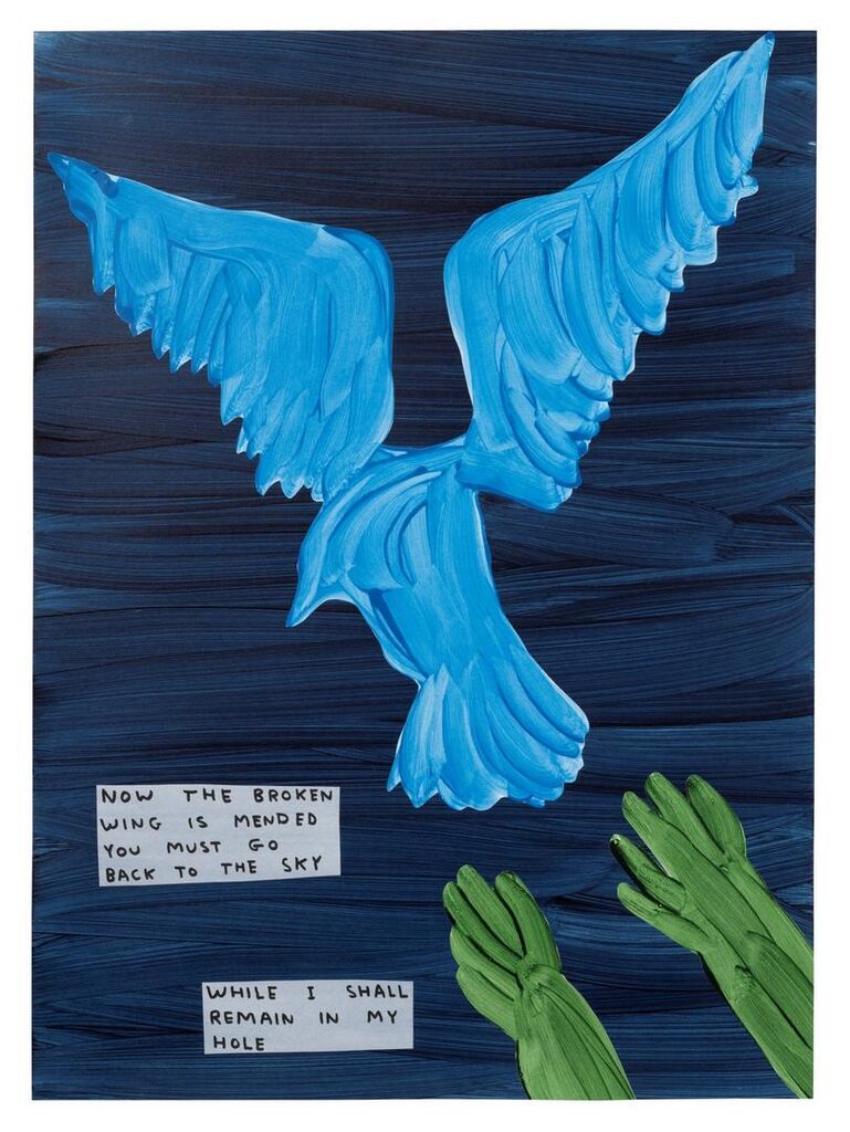 Untitled (Now the Broken Wing is Mended)