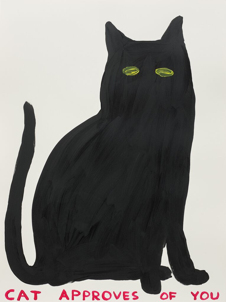 Untitled (Cat Approves Of You)
