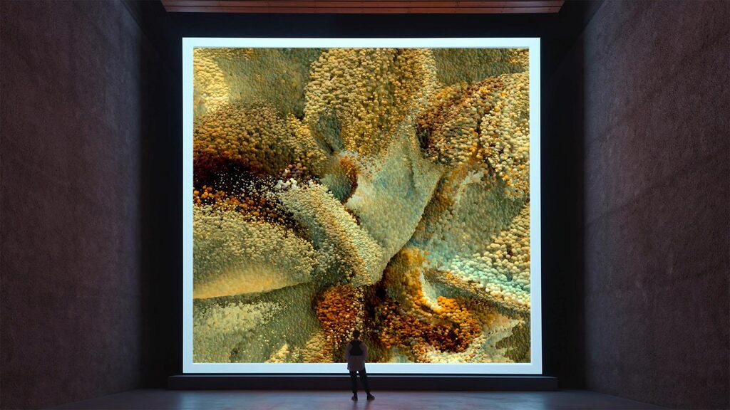 Machine Hallucinations – Space | Chapter II: Mars (Generative AI Data Painting)