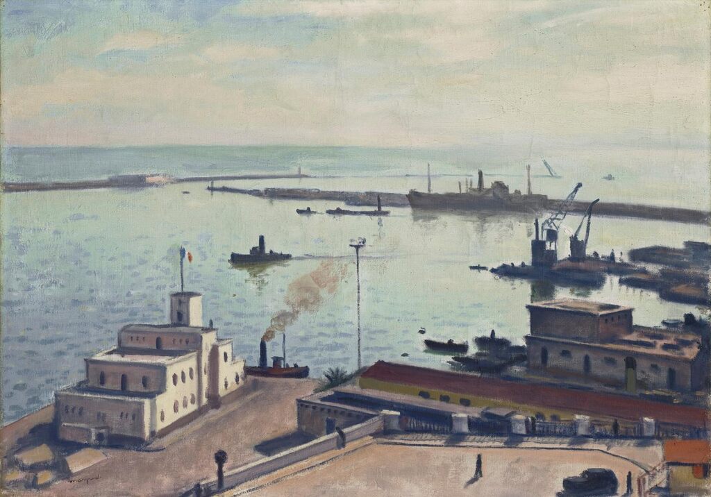Le port en hiver