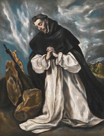 Saint Dominic In Prayer