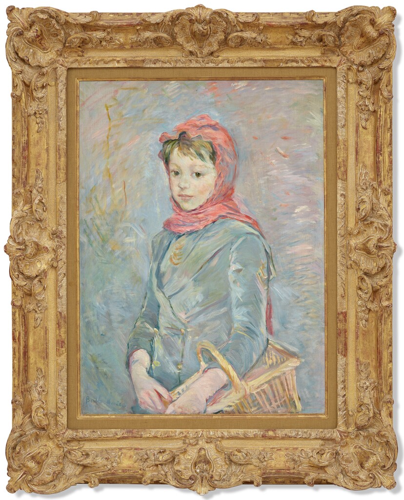 Fillette portant un panier