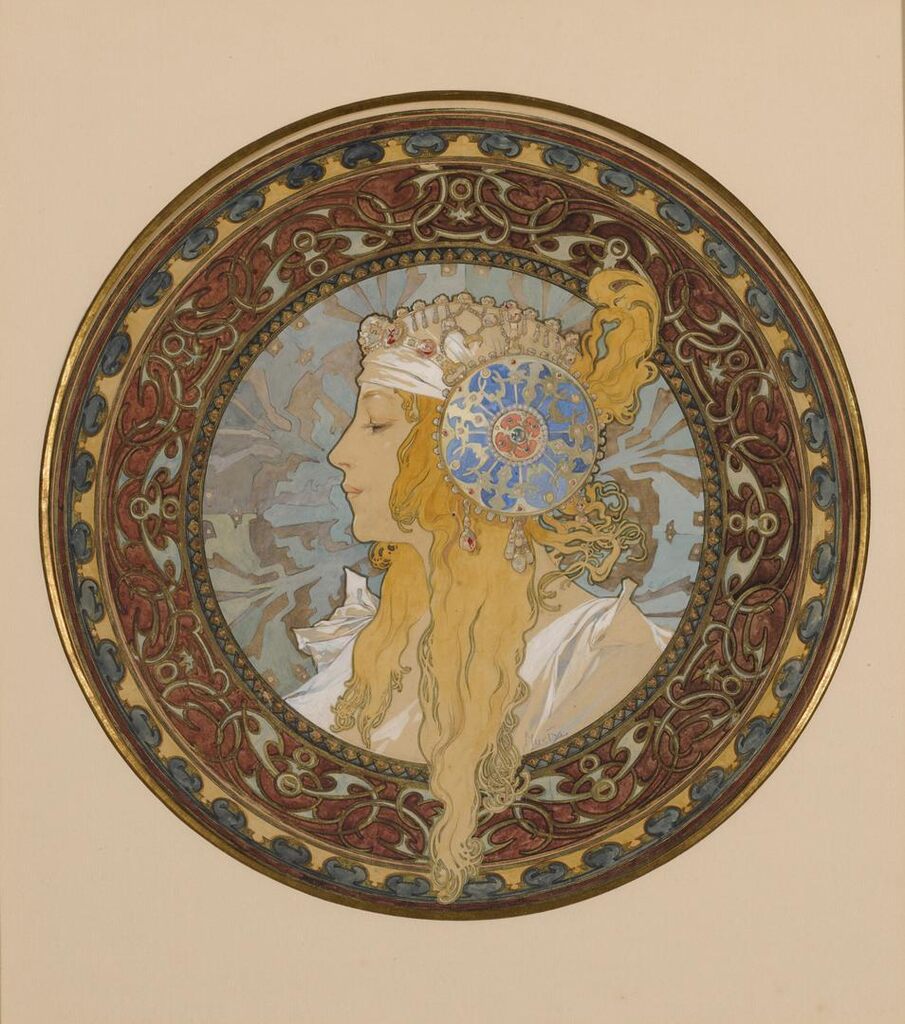 Tête Byzantine, Blonde