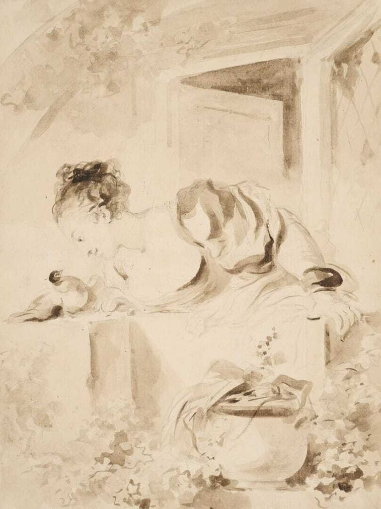 Femme à la colombe