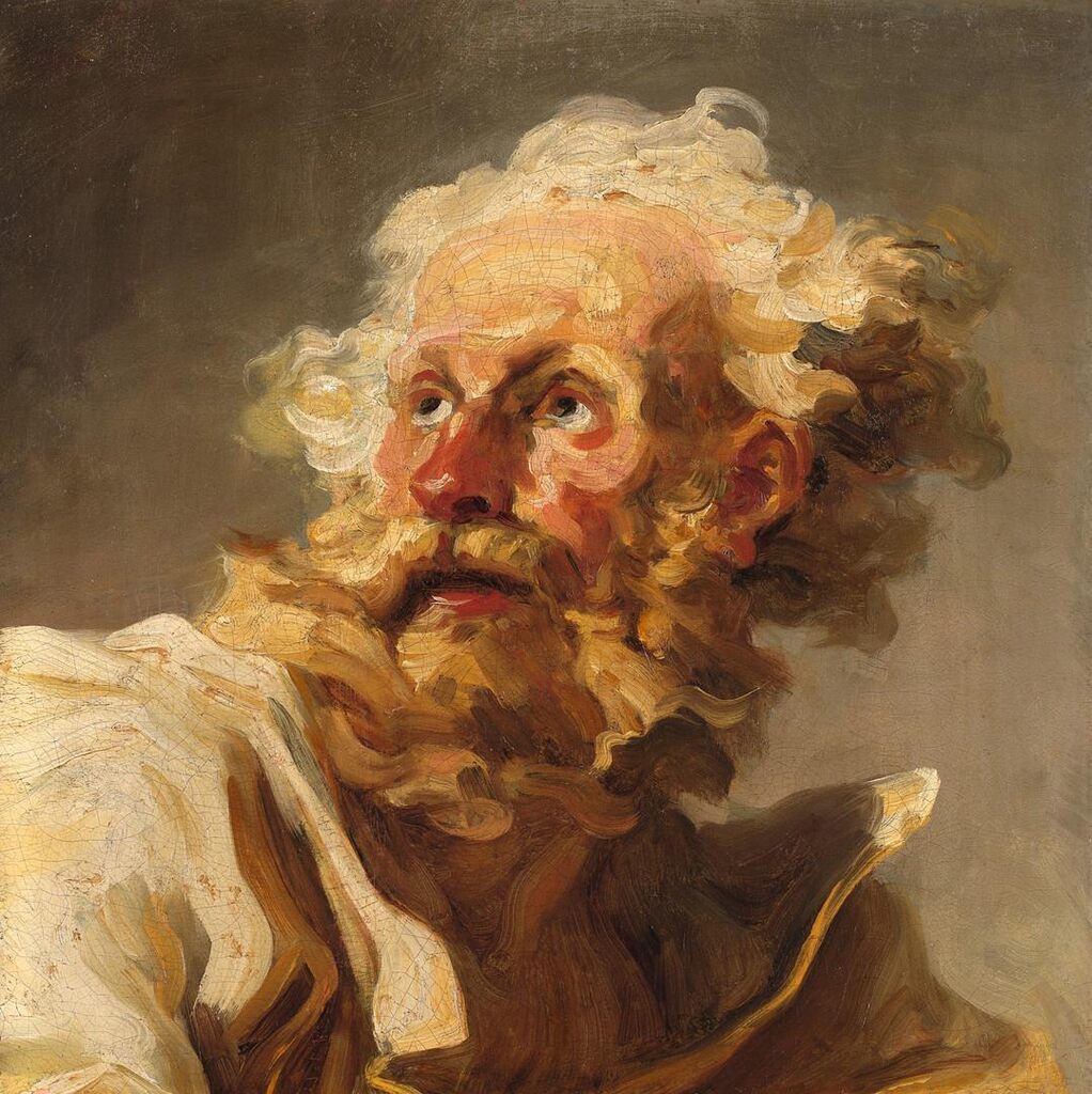 Head of a Bearded Man