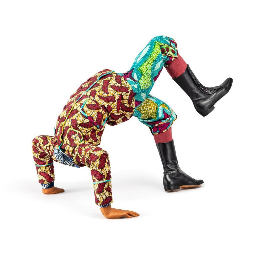 Boy Doing Headstand