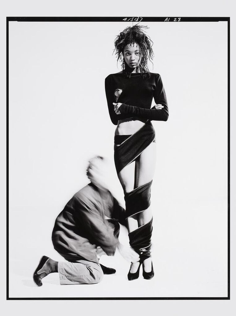 Azzedine Alaïa and Naomi Campbell, Paris