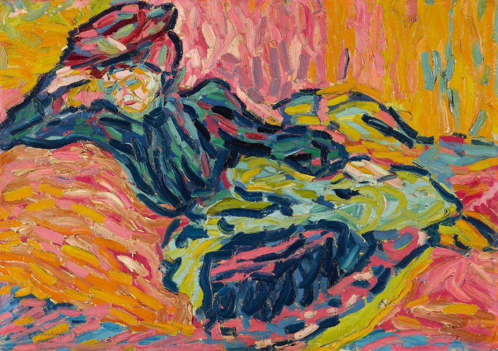 MÄDCHEN AUF DEM DIWAN (GIRL ON A DIVAN)