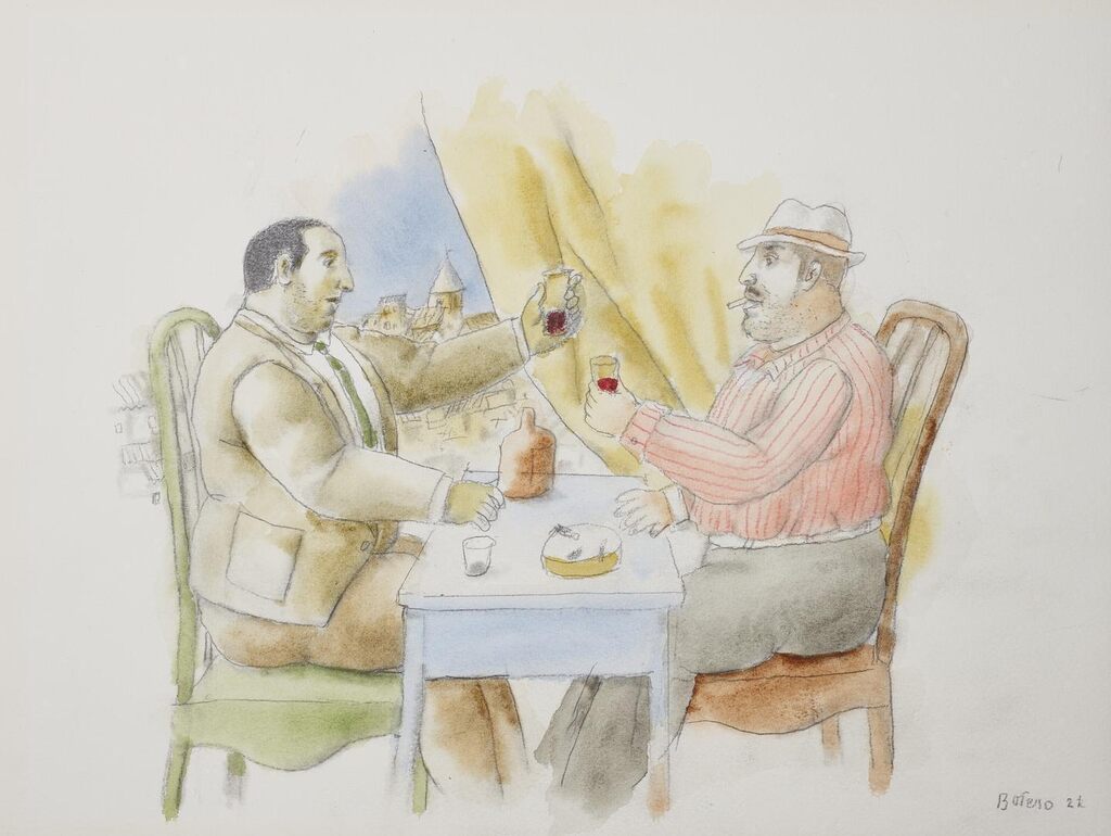 Men Drinking