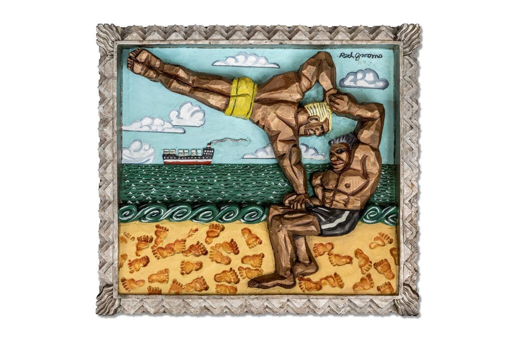 Muscle Beach Relief