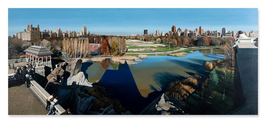 Central Park, Looking North from Belvedere Castle