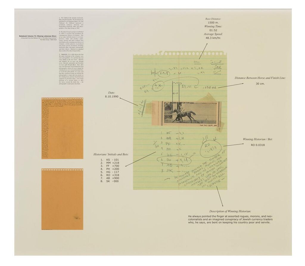 Traders (8.10.90) (Notebook Volume 72: Missing Lebanese Wars series), 1996-2002