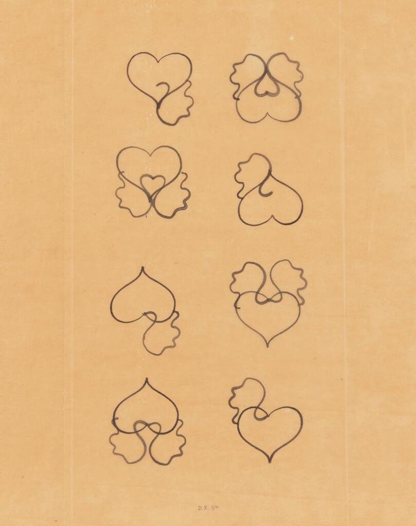 Ohne Titel (Stempelzeichnung) (Untitled (Stamp Drawing))