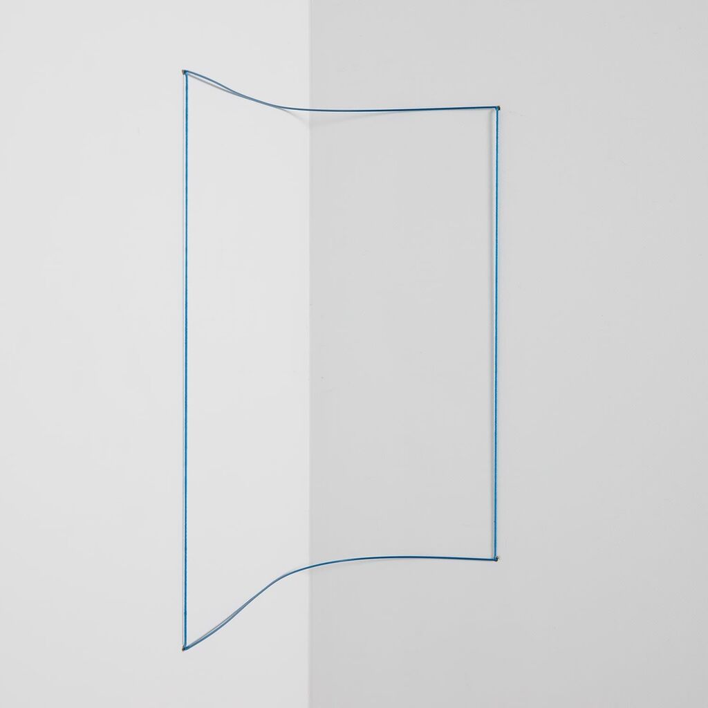 Blue Day-Glo Corner Piece