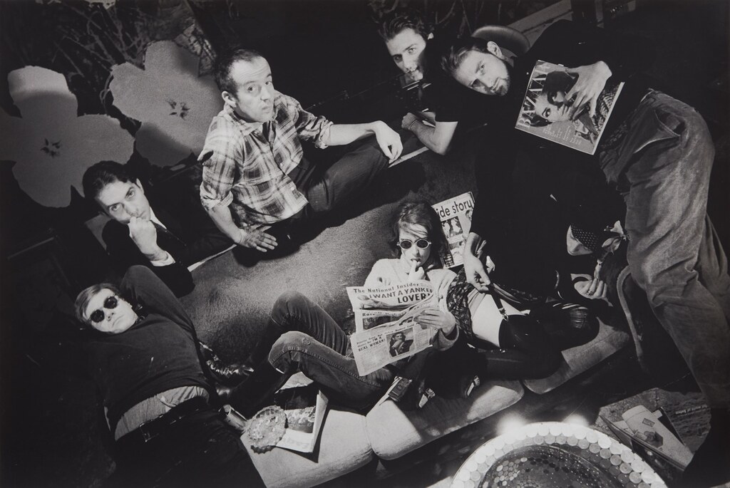 Andy Warhol and Members of the Factory