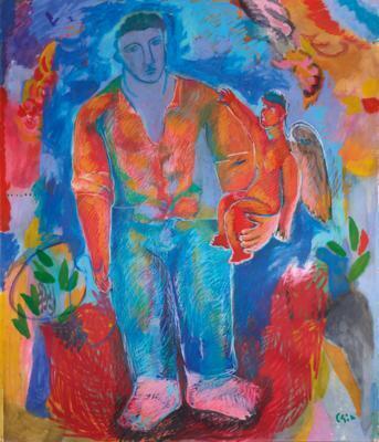Figure and child