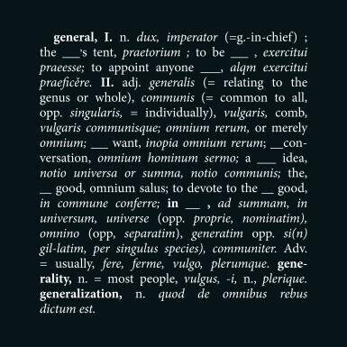 Art as Idea as Idea, Definition Piece