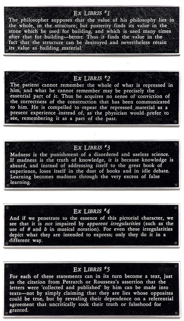 Ex Libris Series