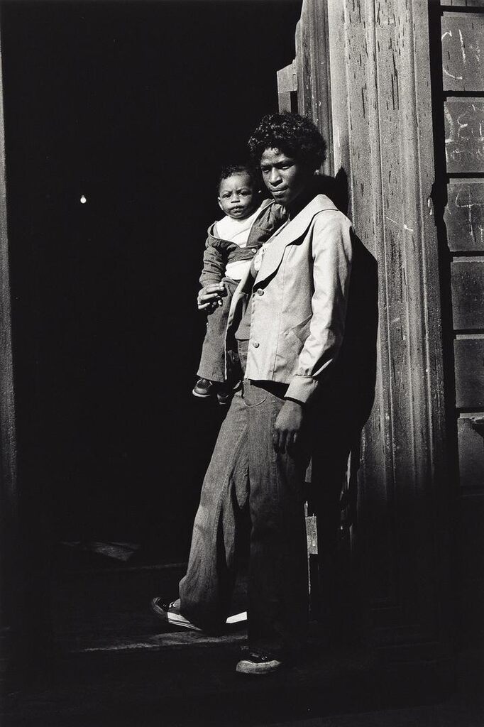 Woman and Child in a Doorway, 1975