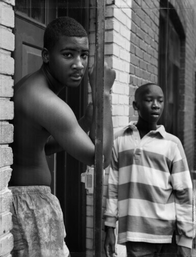 Two Boys on Carrollsburg Place, Washington DC