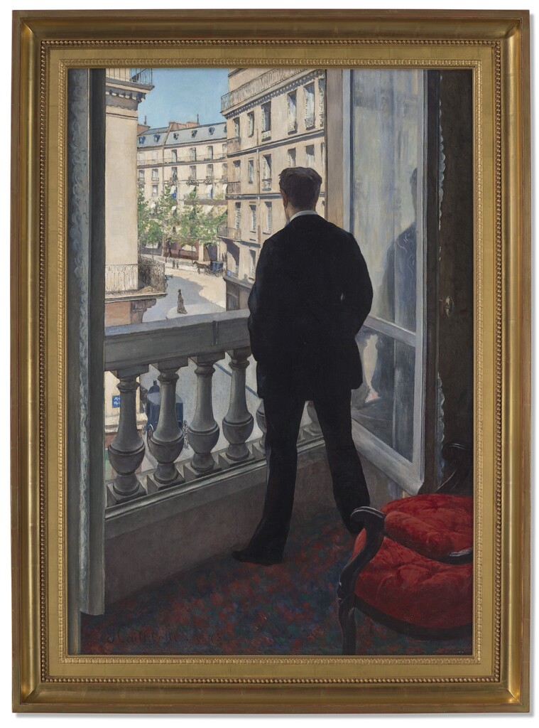 Jeune homme à sa fenêtre