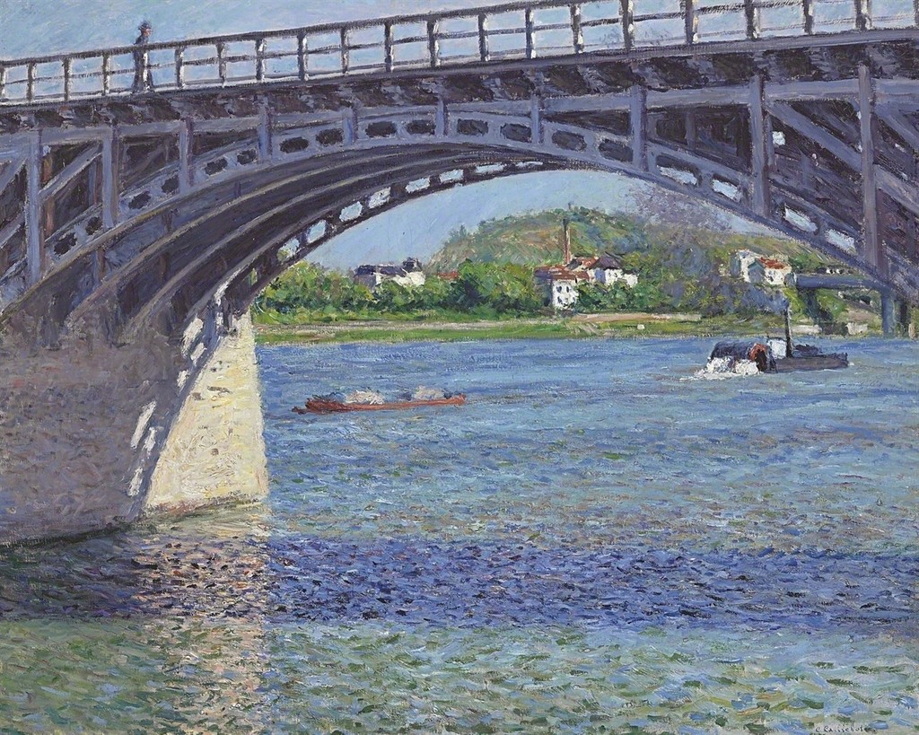 Le pont d'Argenteuil et la Seine