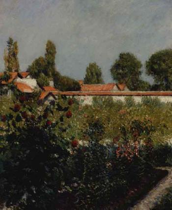 Jardin du petit Gennevilliers, les tois rouges