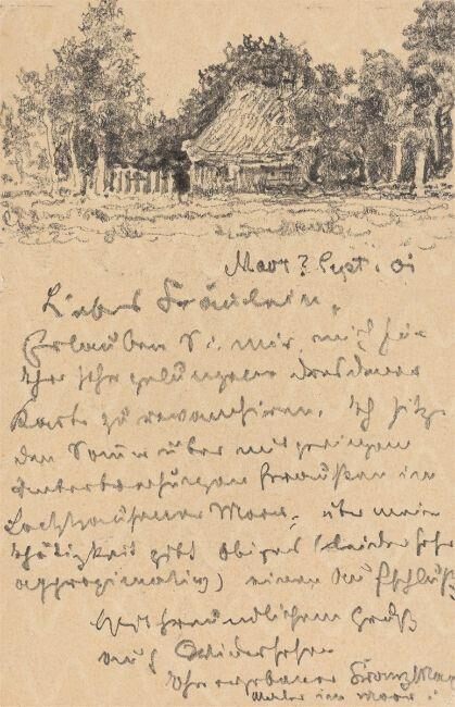 Postcard to Julie Kerschensteiner