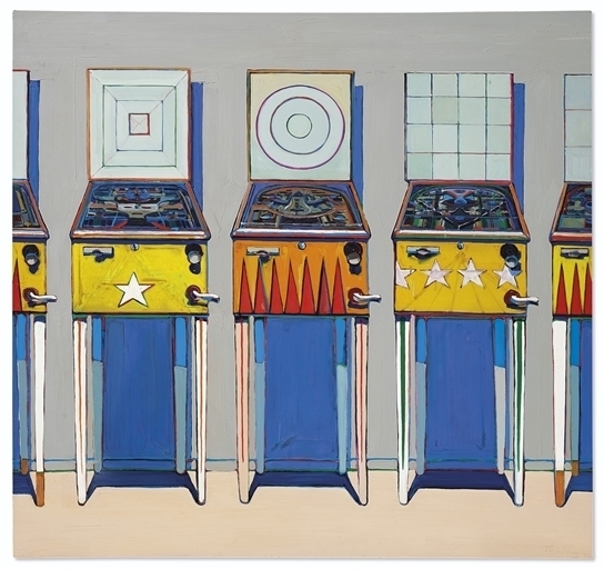 Four Pinball Machines