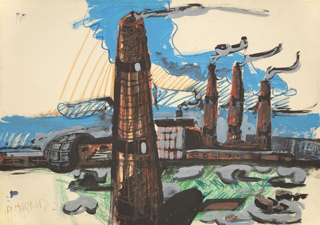 Untitled (industrial landscape)