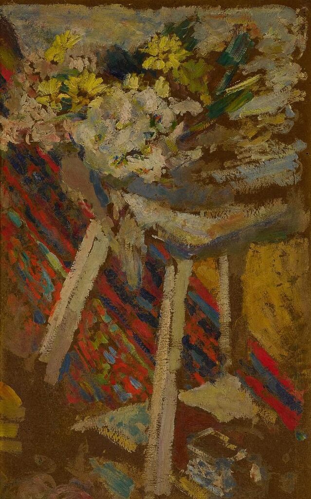 Flowers on a Stool