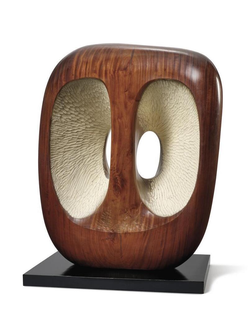 Hollow Form with White Interior