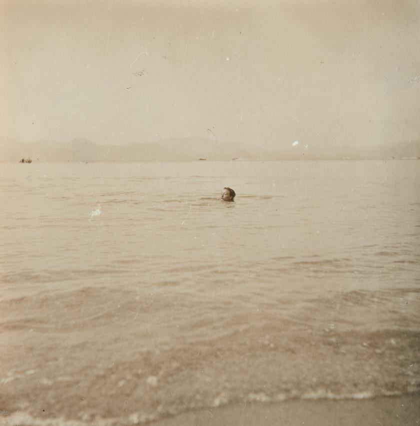 Nusch Éluard emerging from the sea - Antibes, summer 1937