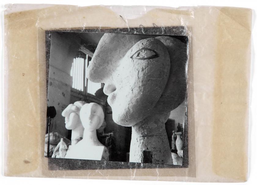 Sculptures by Pablo Picasso - Heads of women - Boisgeloup studio, 1937