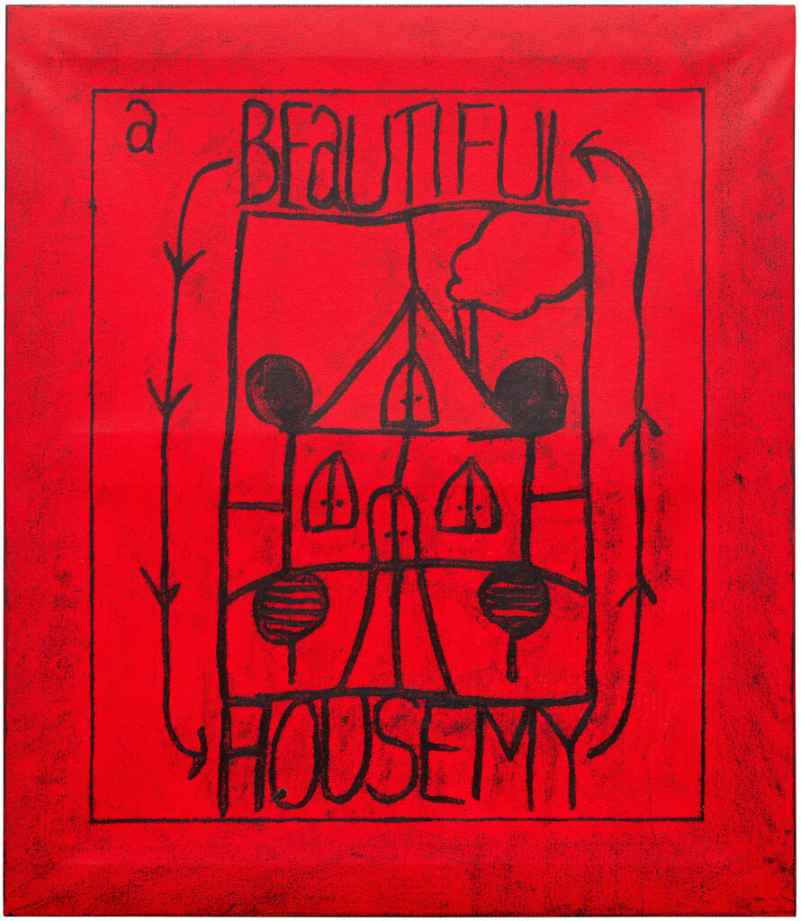 Untitled (Learning from the person's work: House, red)